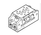 FESTO費(fèi)斯托氣路板底座，NAW-1/4-01-VDMA