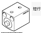 ADVC-16-10-A-P，德國費斯托FESTO短行程氣缸