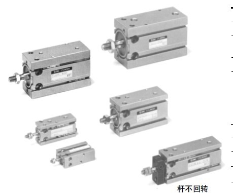 介質(zhì)說(shuō)明自由安裝型氣缸SMC，MGPM16-20Z