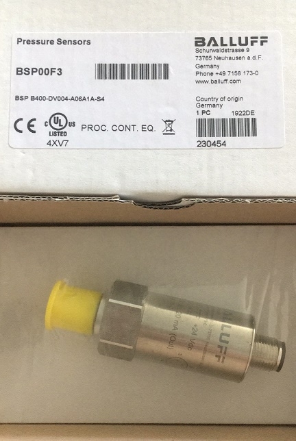 M08EH-PSC20B-S04G，連接方式巴魯夫電感式標(biāo)準(zhǔn)傳感器