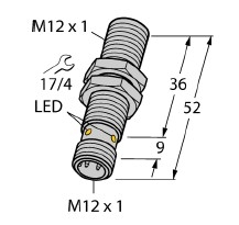 訂貨NI12U-EG18SK-VN4X，圖爾克圓柱形傳感器相關(guān)參數(shù)