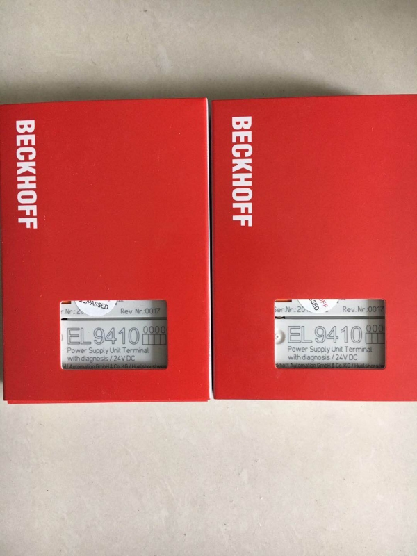 德國beckhoff電源端子模塊EL9410，具體特性