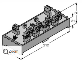 JRBS-40SC-8C/EX接線盒，德國turck品牌